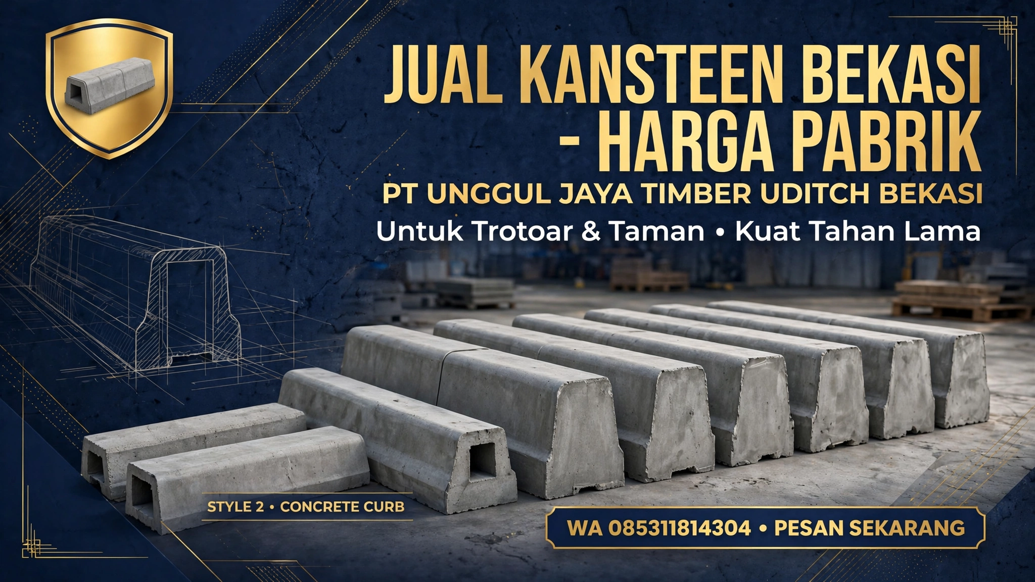 KANSTIN BETON PRACETAK - UDITCH BEKASI