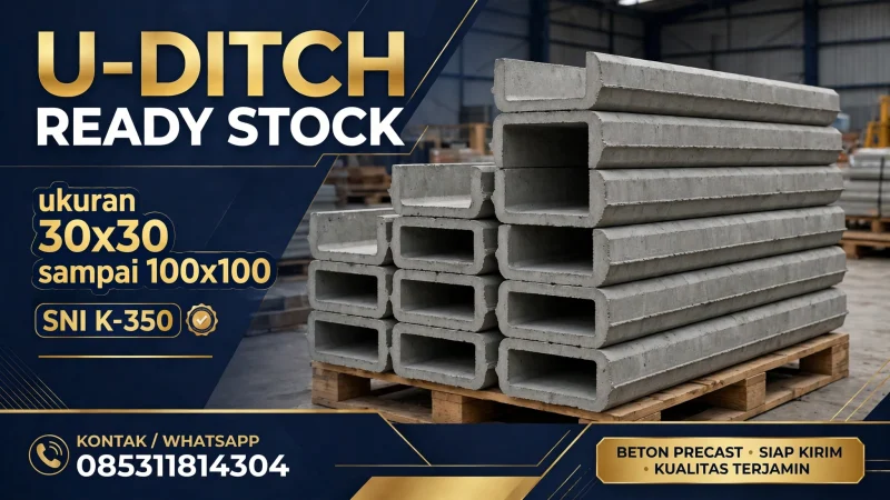 UDITCH BEKASI - Beton Pracetak