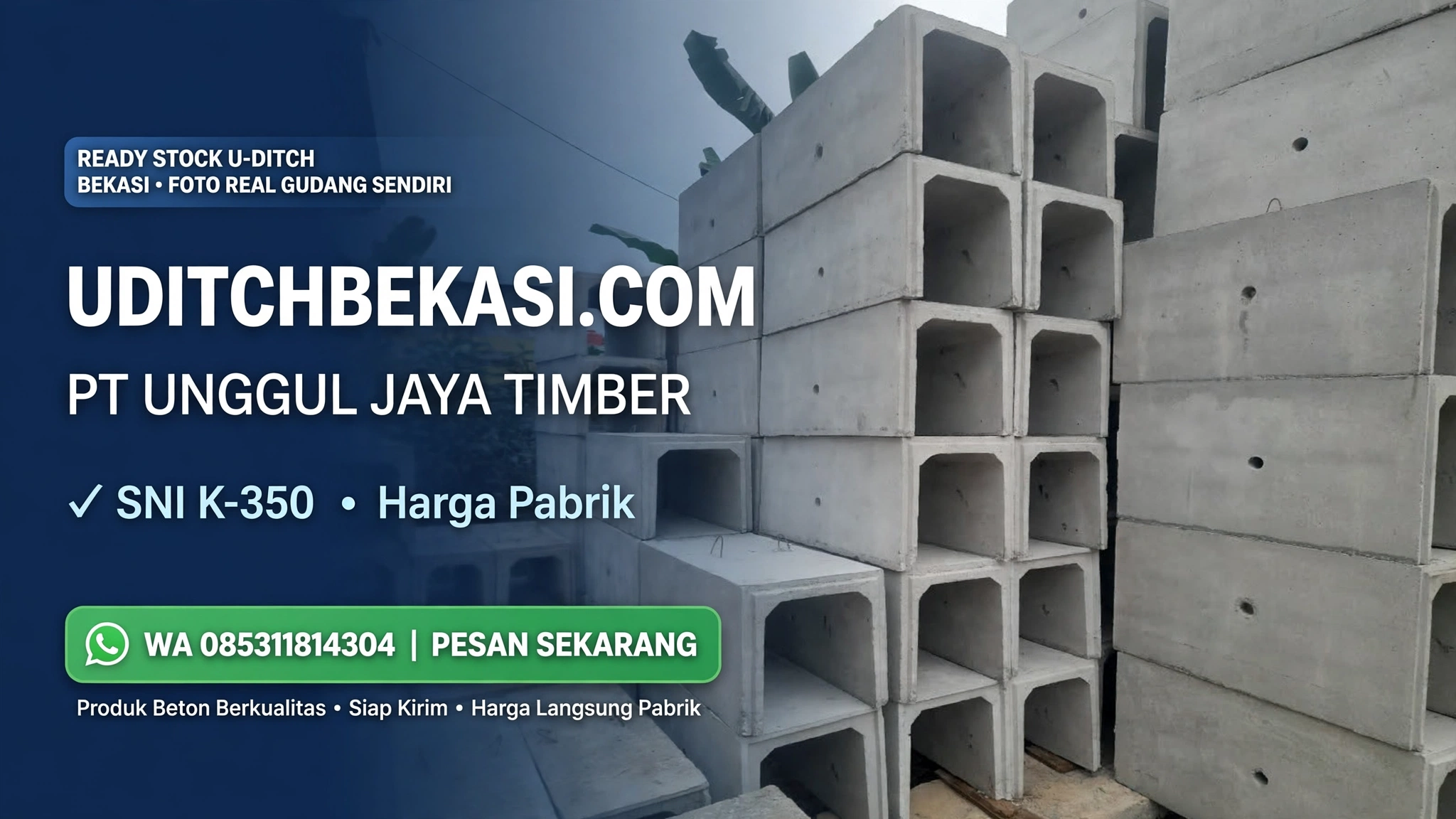 COVER U-DITCH - UDITCH BEKASI