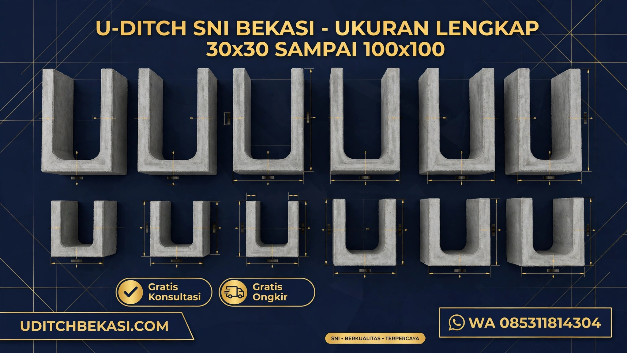 Cover U-Ditch Presisi - UDITCH BEKASI