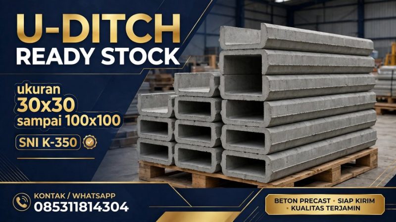 UDITCH BEKASI - Beton Pracetak